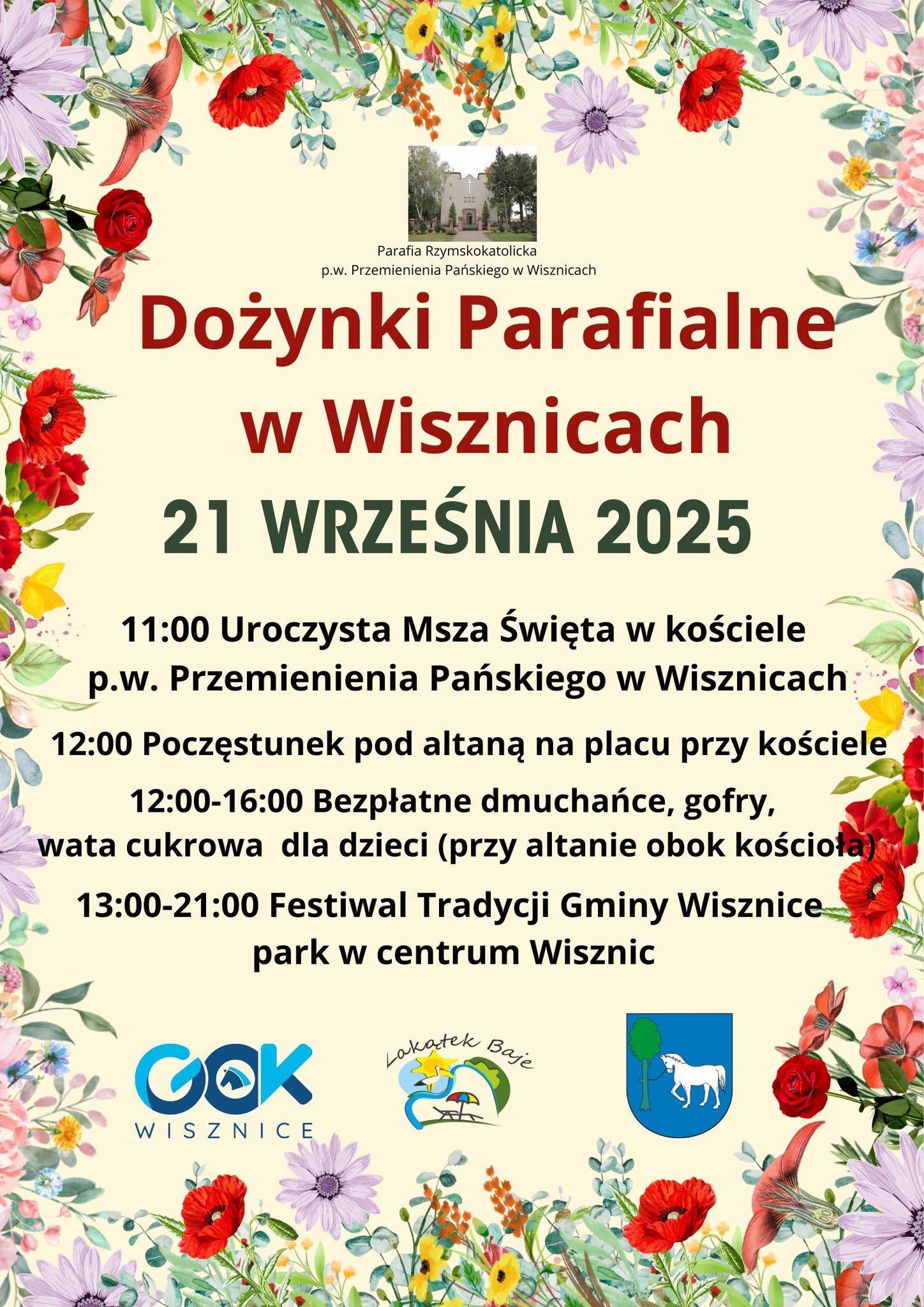 Dożynki Parafialne w Wisznicach – święto wdzięczności i tradycji