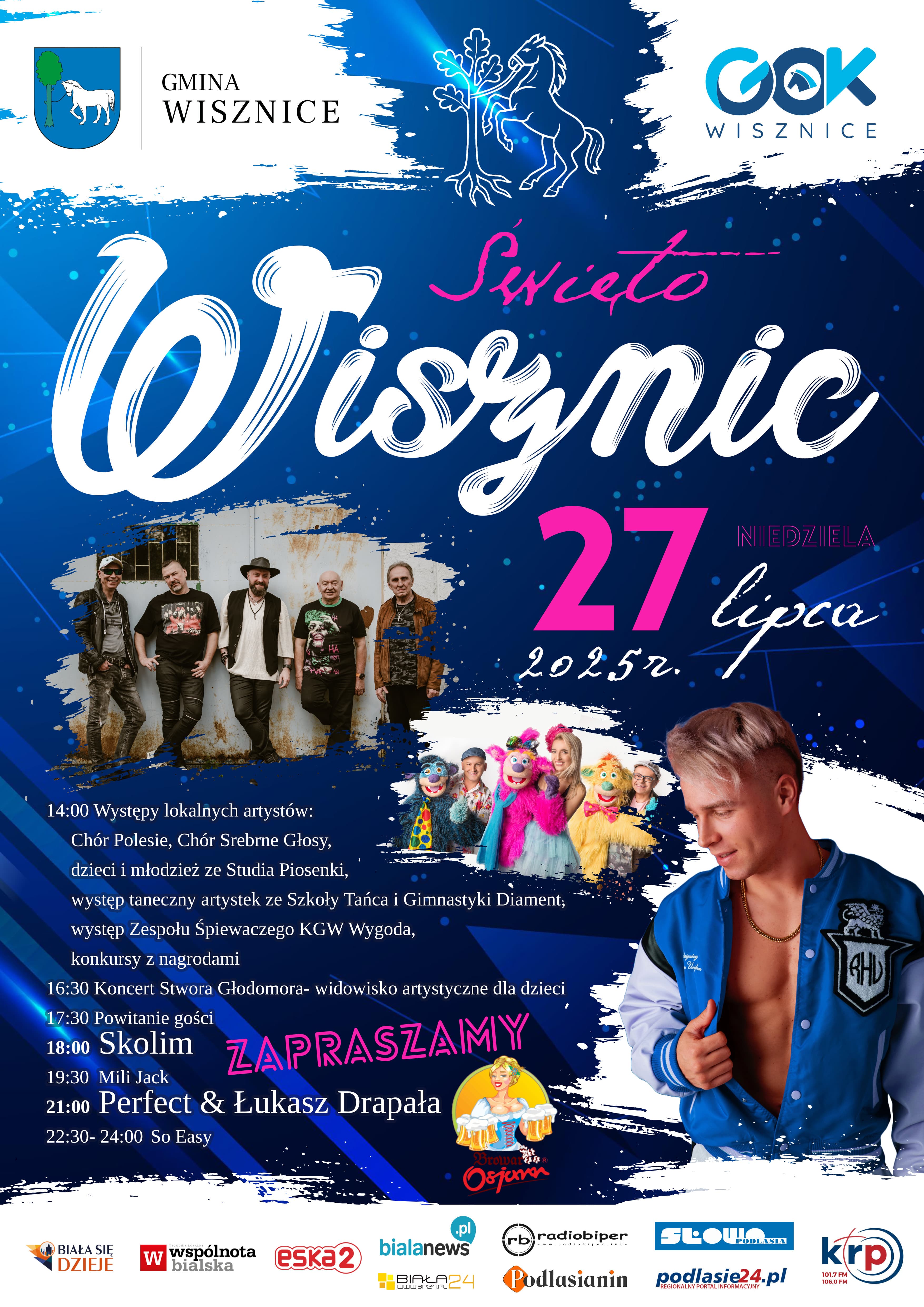Święto Wisznic 2025 już 27 lipca! Serdecznie zapraszamy! 